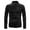 Black, variant on Mens Jacket Winter Velvet Stand Collar Long Sleeve Base Layer Shirt Thermal Underwear Top for Cold Weather Coats for Men Gold XL