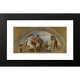 thumbnail image 2 of Léon Pierre Urbain Bourgeois 18x11 Black Modern Framed Museum Art Print Titled - The Story Collects Lessons from the Past (1890), 2 of 5