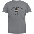 thumbnail image 1 of T-Shirt Adulte Gris "I Turn Grills On Storm", 1 of 1
