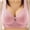 Pink bras for women, variant on Wycnly Bras for Women,Womens Full Figure Bras,Womens Push up Bras Plus Size Comfort Wirefree Compression Bralettes Ladies Full Coverage Everyday Wireless Underwear Bra