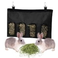 thumbnail image 1 of Bolsa de comedero de heno para conejos, almacenamiento de comedero de heno para cobayas, bolsa de heno para conejos, comedero colgante para bolsas de heno para cobayas de conejos, 1 of 5