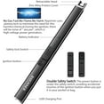 thumbnail image 3 of RAYONNER Electric Arc Lighter Windproof Rechargeable USB Candle Lighter (Black, 1Pack), 3 of 7