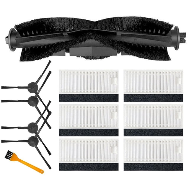 For Tikom G7000 G6000 Spare Parts Set Main Brush Side Brush Filter Vacuum Robot