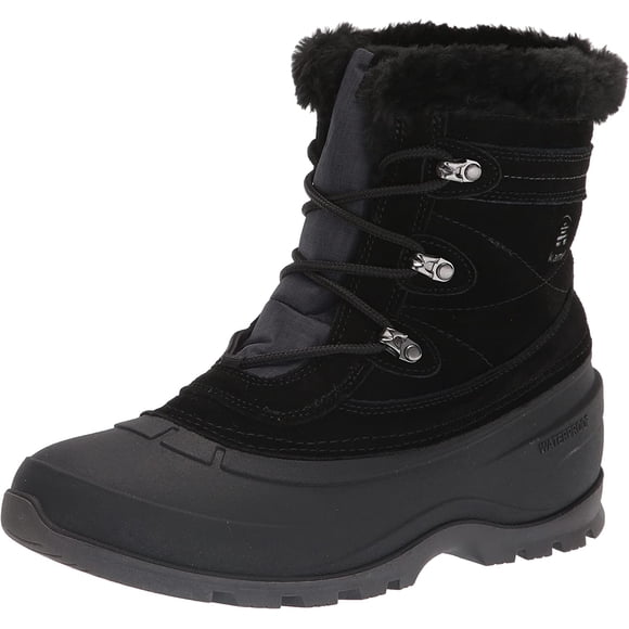 Kamik Bottes de Neige Snovalley 5 pour Femmes 7 Noir