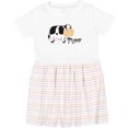 thumbnail image 3 of Inktastic Moo Says the Cow Girls Toddler Dress, 3 of 5