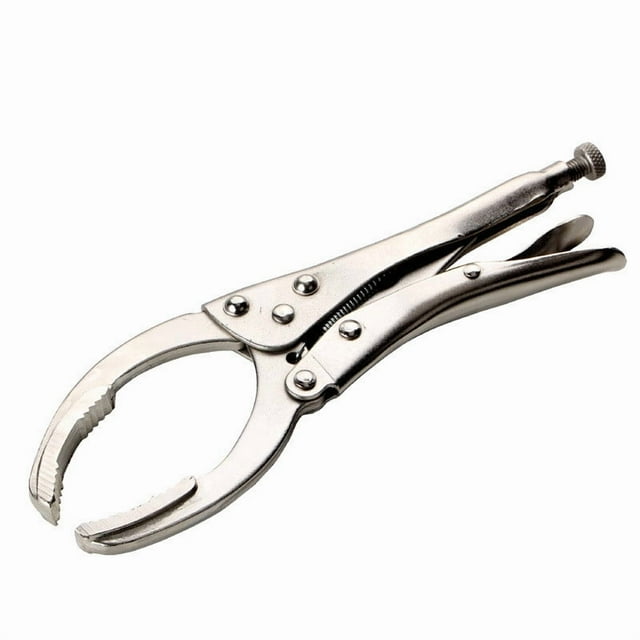 Pliers Type Oil Filter Wrench Car Tool With Stainless Steel Construction, Adjustable Grip And Universal Fit For Automotive Maintenance And Diy Repairs