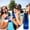 Blue-BU, variant on MMJ Neoprene Beer Bottle Cooler Sleeve with Built-in Opener Zipper Insulated 330ml Cover Outdoor Party