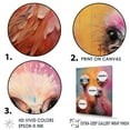 thumbnail image 3 of Designart "Whimsical Portraits Of Ostriches" Ostriches Floater Framed Wall Art Prints, 3 of 5