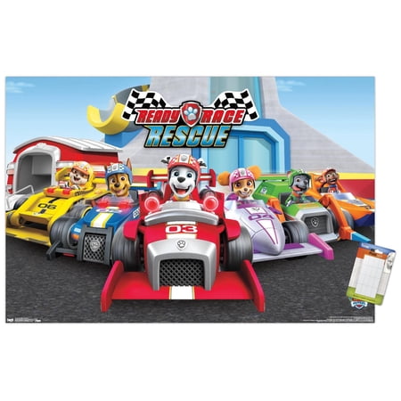 Nickelodeon Paw Patrol - Rescue Wall Poster, 14.725" x 22.375"