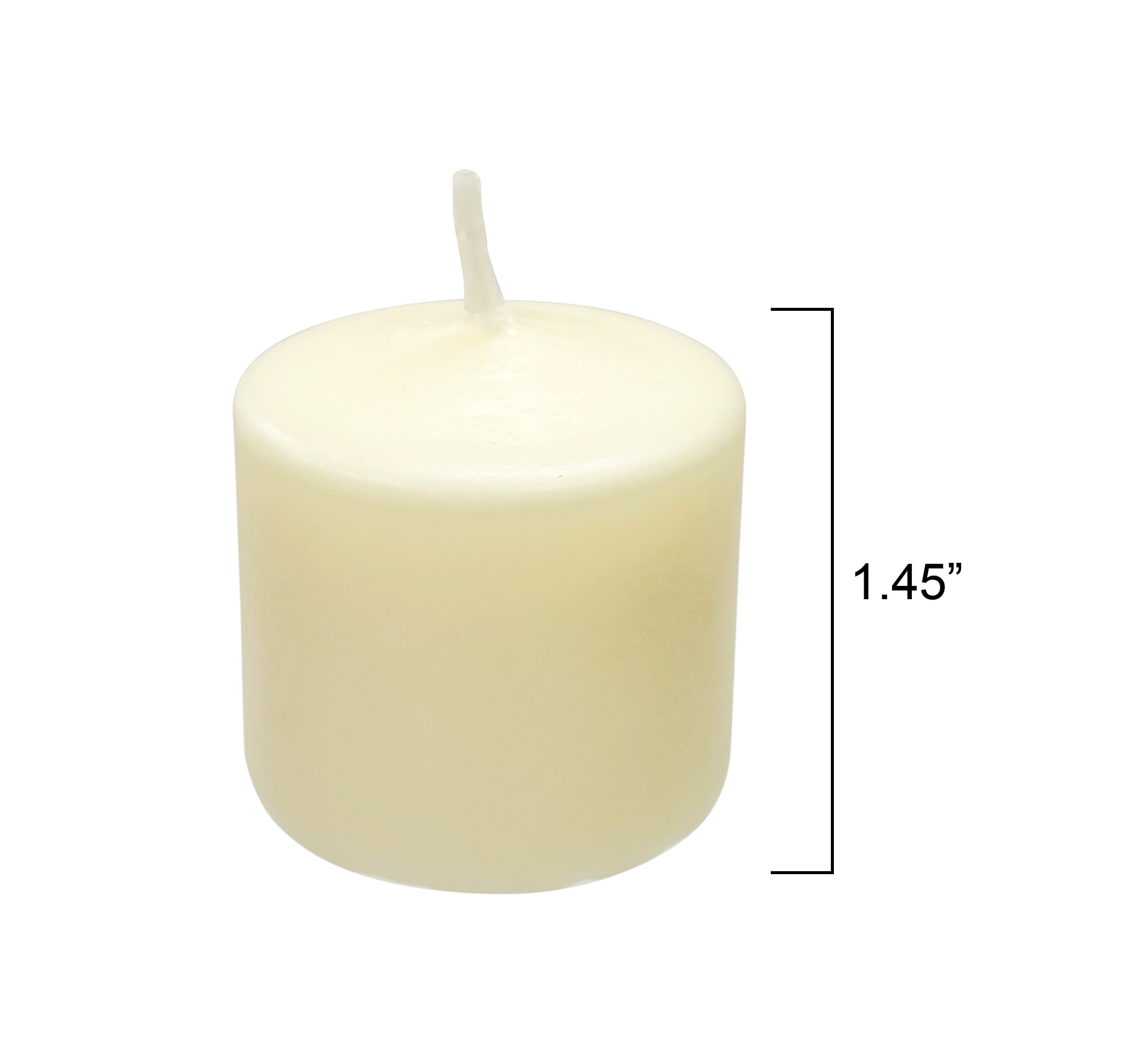 Mainstays Unscented Votive Candles, Ivory, 16-Pack