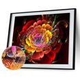 thumbnail image 1 of Taladro Pintura Diamante (DB2367) Flor Fluorescente 5D DIY Punto de Bordado Completo (E) 45x60cm FLhrweasw Nuevo, 1 of 1