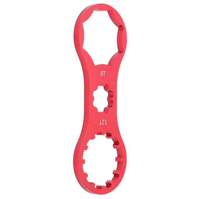 Accesorio para bicicleta, extracción de horquilla delantera de bicicleta, llave de horquilla delantera de bicicleta, llave de horquilla delantera de doble cabeza, compacta y ligera