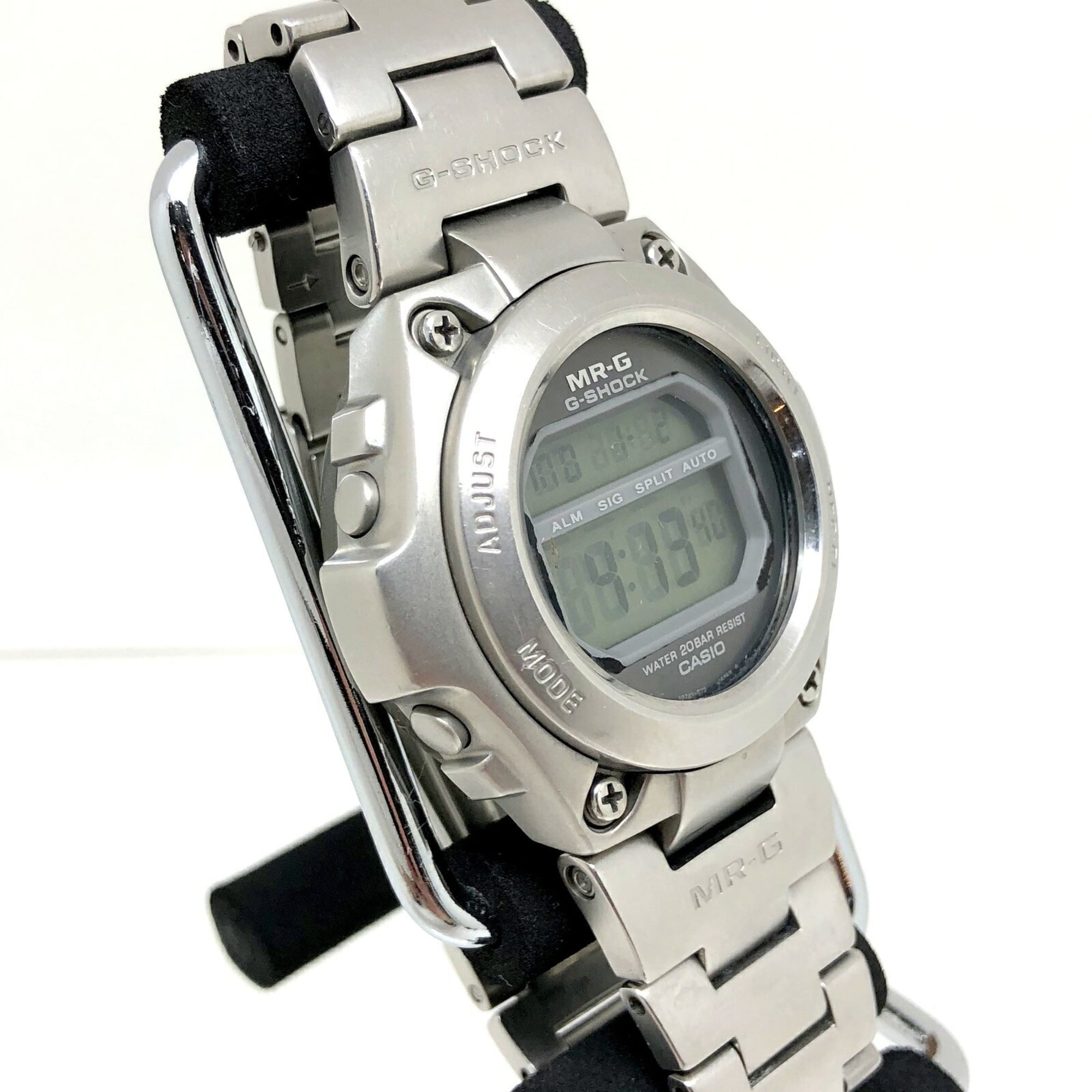 Pre-Owned CASIO Casio G-SHOCK Watch MRG-100 MR-G Digital Quartz Stainless  Steel SS Silver Full Metal Men's ITSK9U6J0P30 (Fair)