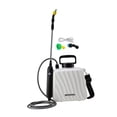 thumbnail image 2 of Sprayer de mochila eléctrica de césped el rociador automático de jardinería versátil con correa para el hombro con 3 boquillas para el hogar al aire, 2 of 8
