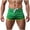 Mens Swim Trunks Green, variant on Mens Cotton-Blend Swim Trunks Drawstring Elastic Waist Swimwear Dolphin Shorts Boys Breathable Beach Athletic Board Swimming Boxers Short