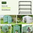 thumbnail image 5 of EAGLE PEAK 42 in W x 17 in D x 42 in H Greenhouse Shelving Staging Outdoor / Indoor Plant Shelves, 5 of 8