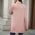 thumbnail image 7 of Enjoytime Ladies Tops and Blouses Solid Color Long Sleeve High Neck Loose Shirts Business Work Fall Winter Outfit 2025, 7 of 7