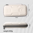 thumbnail image 5 of YUOY Switch 2 (2025) Carrying Case – Slim Travel Bag with 2 HD Screen Protectors,10 Game Slots, Water-Resistant Nylon & Shockproof EVA Shell, Mecha-Design Protective Case for Nintendo Switch 2, 5 of 7
