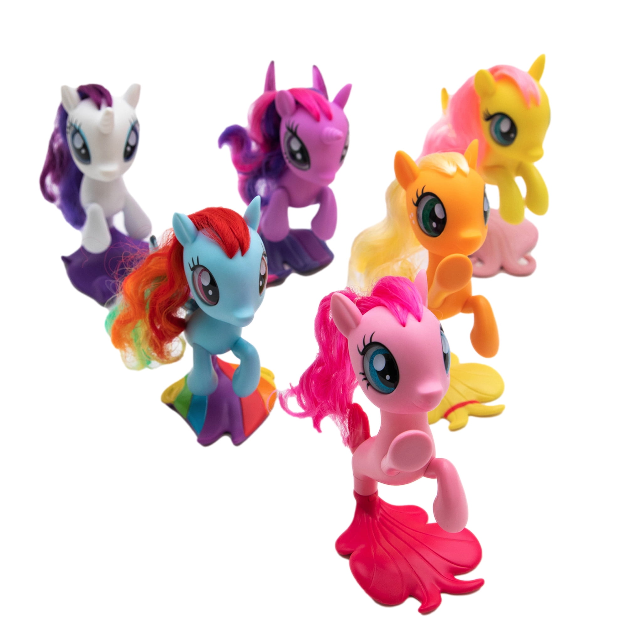 Hasbro My Little Pony Seapony Figurine With Mermaid Tail Toy From The Movie  - Walmart.com