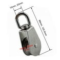 thumbnail image 3 of 2PCS 304 Stainless Single Sheave Open Block Pulley 15mm 20mm 25mm 32mm 50mm Marine Boat Hardware ,Easy Installation, 3 of 6