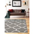 thumbnail image 2 of Princess  Moroccan Trellis Lattice Area Rug 810 in Light Gray, 2 of 6
