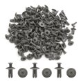thumbnail image 2 of Unique Bargains 100Pcs 8mm Car Plastic Push Type Rivet Retainer Fastener Bumper Pin Clips, 2 of 2
