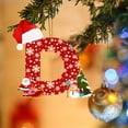 thumbnail image 4 of 26 Letters Christmas Tree Decoration Pendant Christmas Tree Ornaments Personalized DIY Christmas Ornaments Christmas Decoration Xmas Tree Hanging Decor Feature, 4 of 5