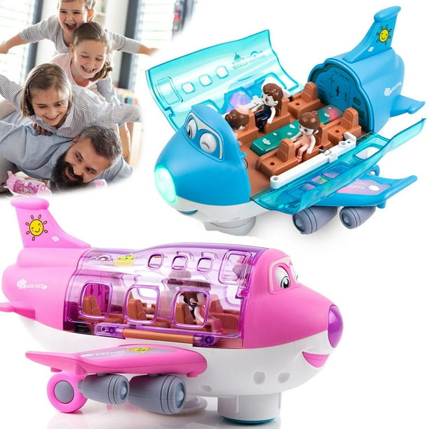 Kids' Motor Vehicle Playsets with LED Flashing Lights and Sounds