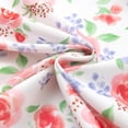 thumbnail image 6 of Spillproof Red Floral Spring/Summer Fabric Tablecloth, Rose Table Cloth for Round Tables, Picnic/Patio Flower Table Covers for Mother''s Day,Parties,Wedding Use (60 Inch Round), 6 of 6