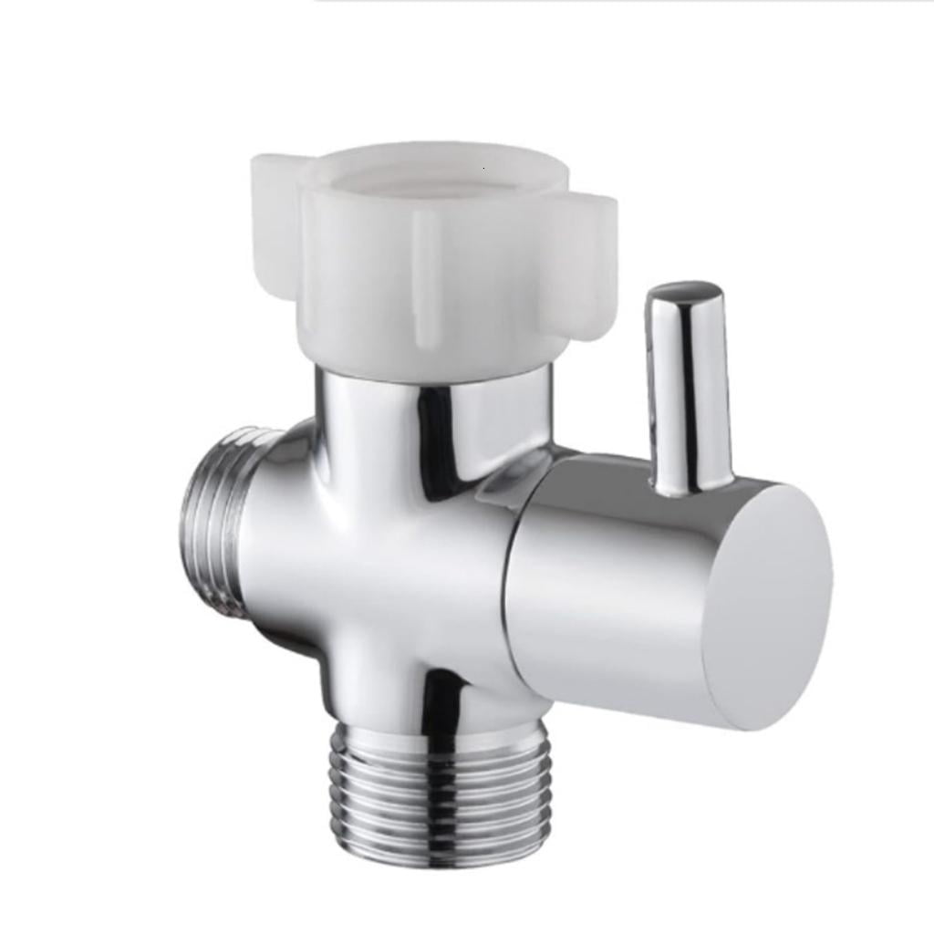 3 Way Brass Bidet T Adapters With Shut Off Valves Toilet Bidet Water Separators