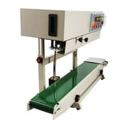 INTSUPERMAI Continuous Sealing Machine FRD-1000-II Automatic Vertical Type Bag Sealing Machine for Plastic Bag PVC Film