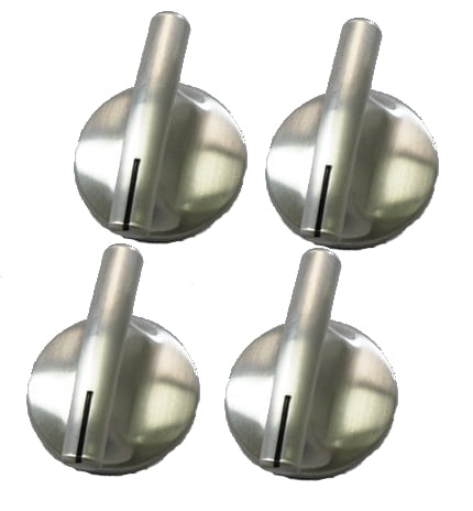 5X Chrome Stove Burner Control Knobs For Jenn Air 74007918 Oven Replacement US