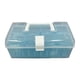 thumbnail image 3 of Estuche para guardar joyas,Estuche transparente para guardar joyas con 32 compartimentos,Caja de almacenamiento de aretes de gran capacidad de 32 unidades,Organizador de joyas portátil con Azul, 3 of 10