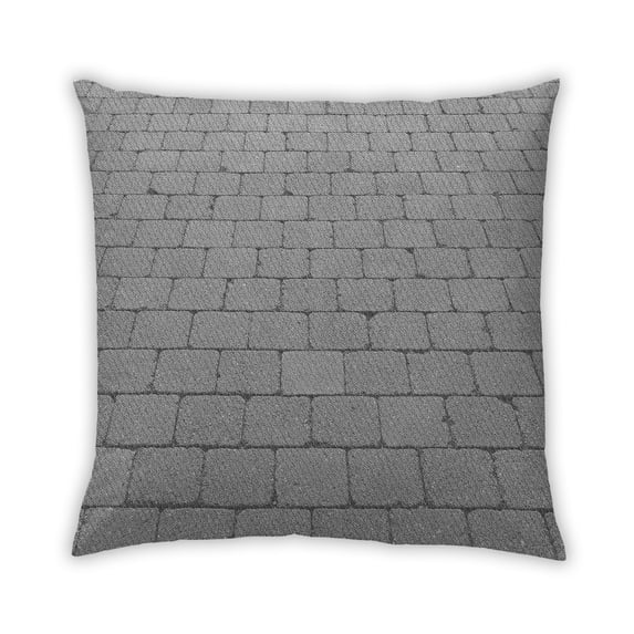 Ahgly Company Outdoor Square Contemporary Throw Pillow, 18 inch by 18 inch