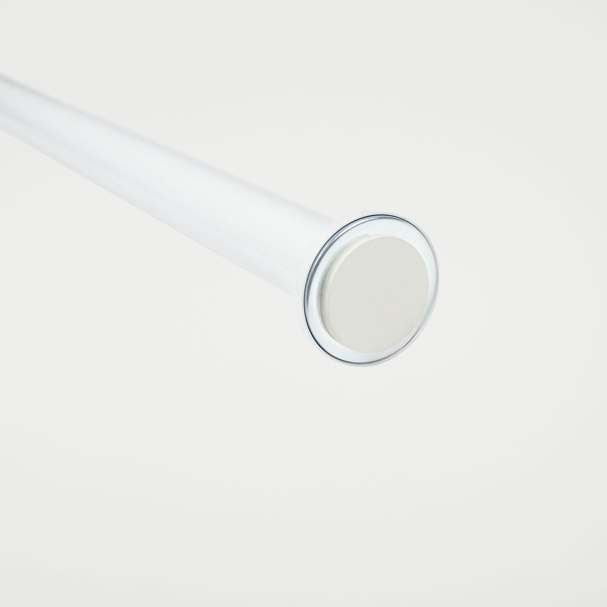 Exclusive Home Tension Rod, Adjustable 36"-63", White