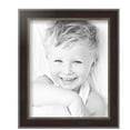 thumbnail image 2 of ArtToFrames 9" x 11" Dark Mahogany Silver Picture Frame, 9x11 inch Multi Wood Poster Frame (WOM-5024),  Pack, 2 of 7