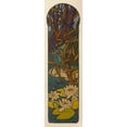 thumbnail image 2 of Alphonse Mucha 8x18 Gold Ornate Wood Frame and Double Matted Museum Art Print Titled - Stained Glass Box for the Fouquet Jewelry Store, 2 of 4