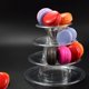 thumbnail image 2 of 2X Macarons Torre de Exhibición Soporte de Cupcakes de 4 Soporte de Exhibición de Alimentos Soporte de Pastel Decoración de Boda Favor de Fiesta de Cumpleaños, 2 of 6