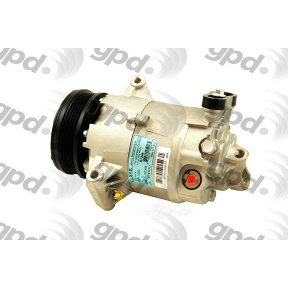 Global Parts Distributors 6511420 A/C Compressor Fits select: 2007-2012 CHEVROLET MALIBU, 2005-2010 CHEVROLET COBALT