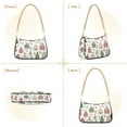 thumbnail image 7 of FORMRS Womens Shoulder Bag with Chain Strap Clutch Purse Cute Tote Handbag, Brown Christmas House, 7 of 7
