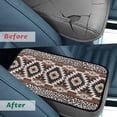 thumbnail image 4 of Yuyamidu Southwest Aztec Arm Rest Cover Car Center Console Cover for Sedan Van SUV Gemoetric Automotive Arm Rest Cushion Pad Protector Vehicle Decor Accessories, 4 of 7