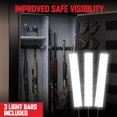 thumbnail image 3 of Allen Company Motion Activated LED Safe Light Kit, 3 Light Bars, 3 of 9
