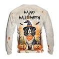 thumbnail image 2 of Happy Halloween English Springer Spaniel Witches Hat Pumpkin Carving All Over Print 3D Sweatshirt Unisex Merch Springers Dog Lover Gifts - 02019, 2 of 6
