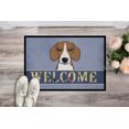 thumbnail image 2 of Carolines Treasures BB1425JMAT Beagle Welcome Tapis Intérieur & Extérieur - 24 x 36 Po., 2 of 4