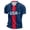 Sky Blue, variant on USA 2026 Soccer Cup Style Patriotic Polo Shirt for Men, Short Sleeve Quick-Dry Mesh Breathable Top with Stars & Stripes Graphic, Lightweight Sports Jersey, 1 PC Blue L