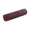 thumbnail image 3 of Almohada cervical para dormir, almohada de cama, soporte para el cuello redondo, larga, ergonómica, suave, para el cuello. Marrón oscuro, 3 of 9