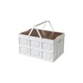 thumbnail image 1 of Youkk Versatile Outdoor Toy Bin Portable Storage Collapsible Crate Easy To Install And Fold Shelf Baskets Small handle, 1 of 6