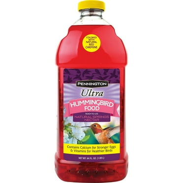 Pennington Ready-to-Use Ultra Hummingbird Nectar, 64 oz Bottle, 2 Pack