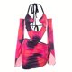 thumbnail image 1 of Traje De Falda De Verano Conjunto de minifalda halter con estampado de mármol Conjunto de vacaciones asimétricas (Rojo L) Ygjytge para Mujer Rojo T S, 1 of 6