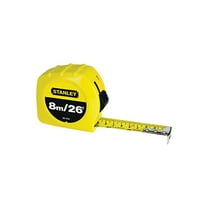 STANLEY 30-456 8m/26-Foot (Metric/English) Tape Measure